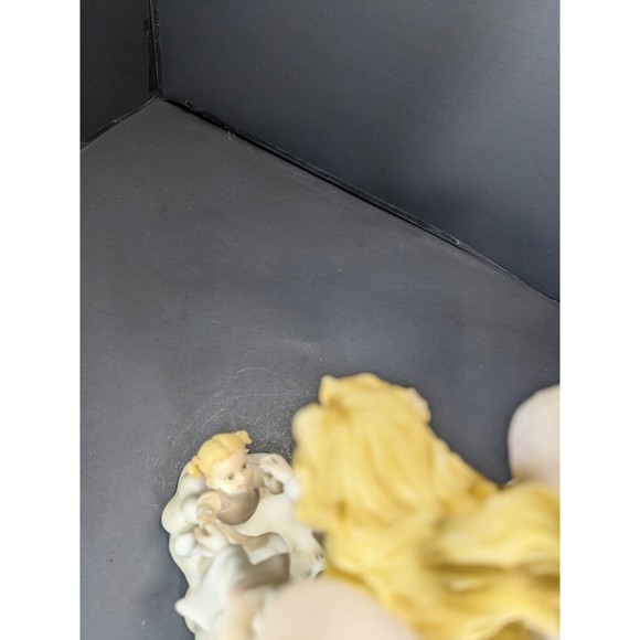 Vtg 2002 Roman Inc. Seraphim Classics Angel #84892 First Steps Angel with Girl - Picture 7 of 10